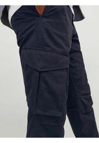 Jack & Jones JPSTKANE JJNOAH CUFFED - Reisitaskuhousut - dark navy