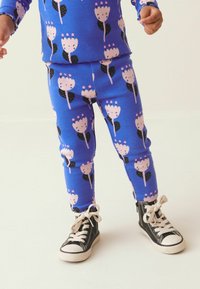 Next STANDARD - Tajice-hlače - blue pink flower