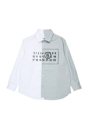 UNISEX - Skjorta - white/grey
