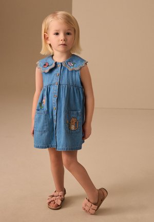 Next, REGULAR FIT - COLLAR  - Spijkerjurk - character embroidered