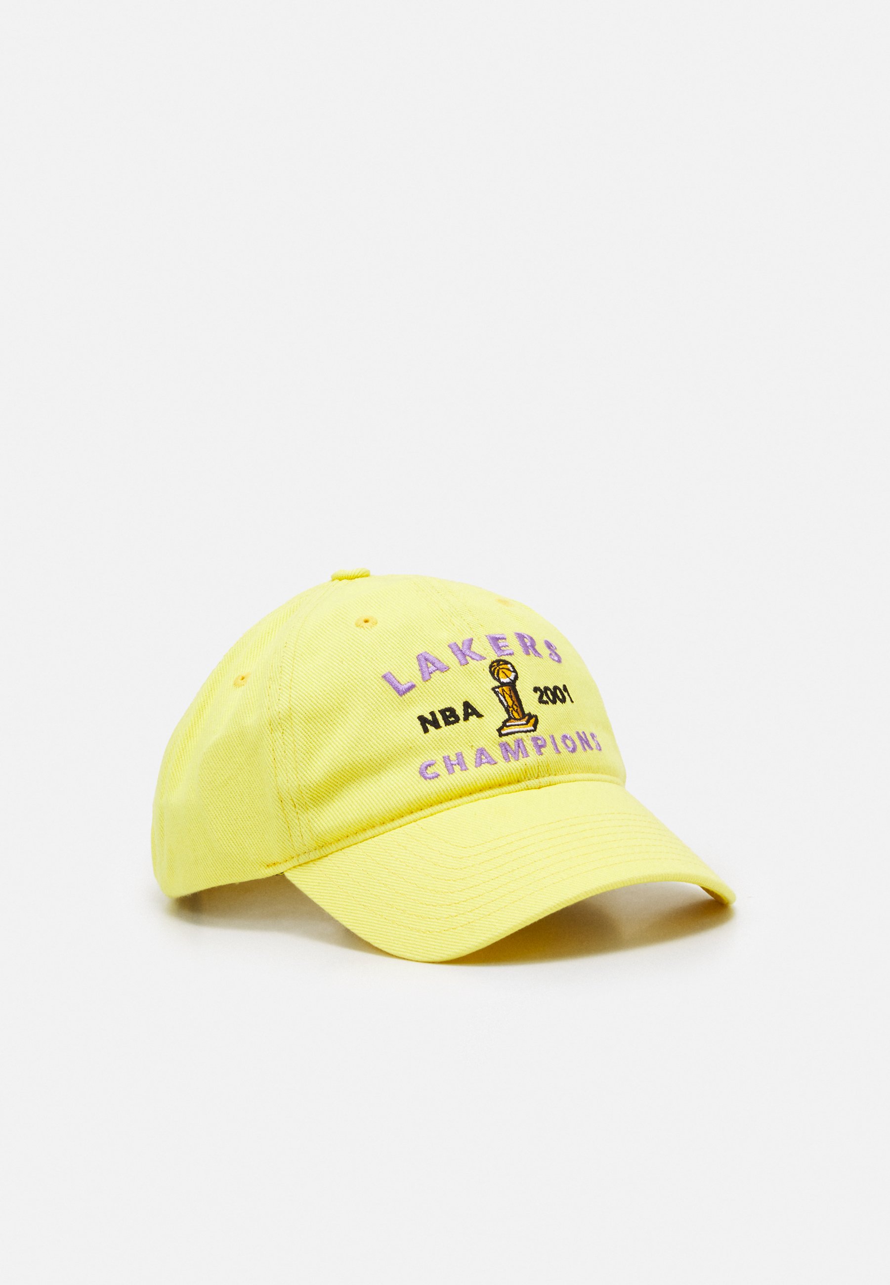 mitchell and ness lakers dad hat