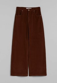Bershka Kalhoty - brown