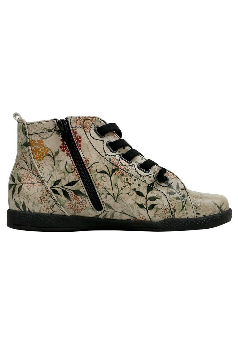 Damen Sneaker low | Dogo WONKA JUNGLE OF THE MIND Sneaker high natur/nude - TG27009 Damen Sneaker low | Dogo WONKA JUNGLE OF THE MIND Sneaker high natur/nude - TG27009