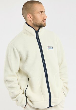 PATERSON  - Fleecejacke - ecru