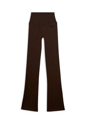 A ZAMPA CON VITA ALTISSIMA - Leggings - light brown