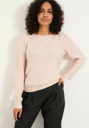 REGULAR FIT - SPARKLE  - Jumper - pale pink