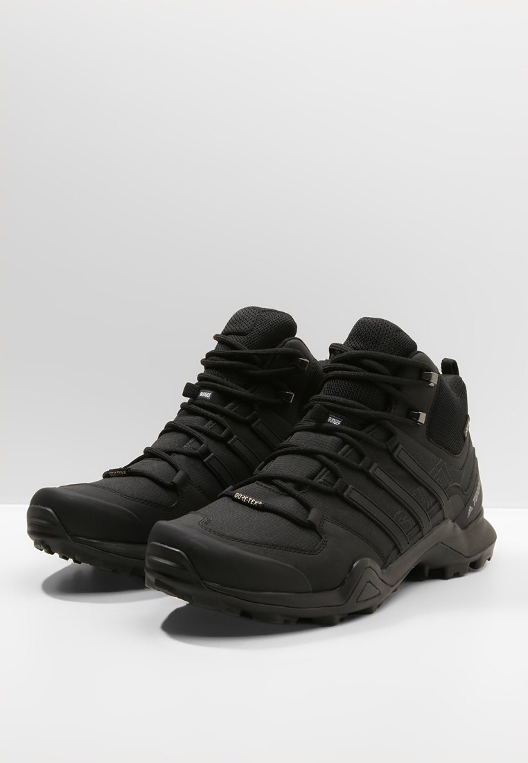 adidas Performance TERREX SWIFT R2 MID GTX GORETEX HIKING SHOES - Fjellsko - core black adidas Performance TERREX SWIFT R2 MID GTX GORETEX HIKING SHOES - Fjellsko - core black