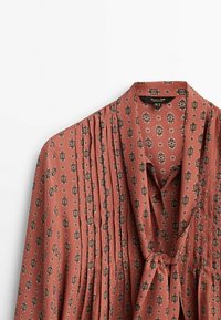 Massimo Dutti Bluse - neon pink