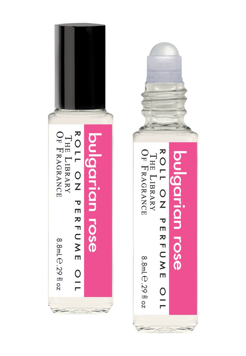 The Library of Fragrance ROLL ON PERFUME  - Eau de Parfum - bulgarian rose
