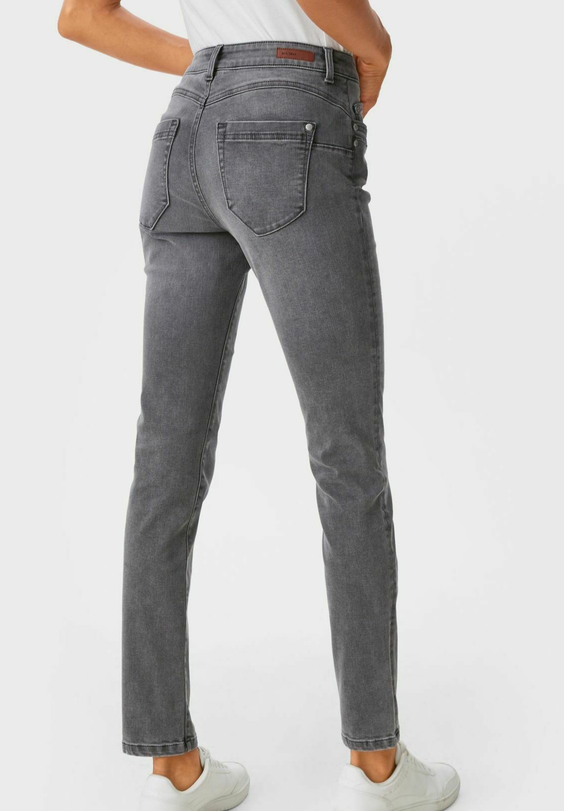 C\u0026A Slim fit jeans - denim gray/grey - Zalando.de