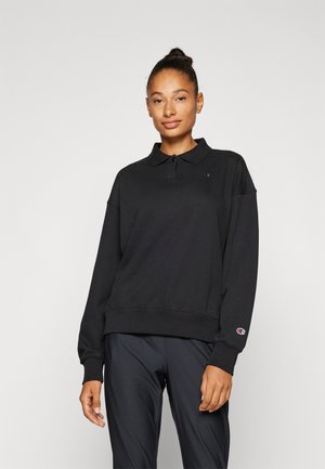 Champion ICONS COLLAR - Sweatshirt - black