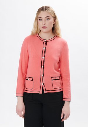 Cardigan - coral