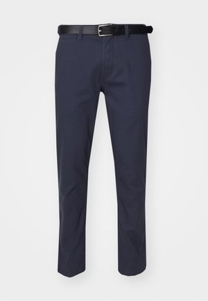 Jack & Jones, JPSTMARCO JJDAVE WITH BELT - Chino - navy blazer