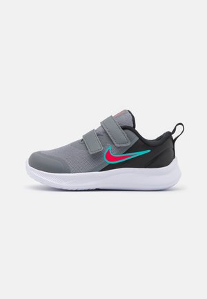 STAR RUNNER 3 UNISEX - Neutrální běžecké boty - smoke grey/siren red/black/washed teal