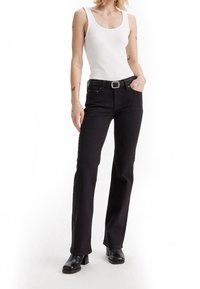 Levi's® Bootcut jeans - black denim