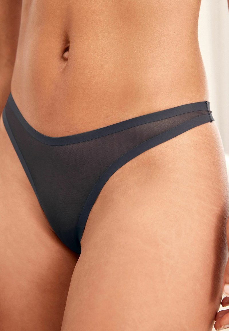 Next BONDED NO VPL KNICKERS - Stringit - navy blue
