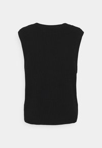 Selected Femme Strickpullover - black