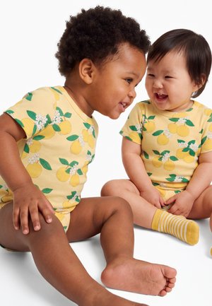 TINYCOTTONS, ORANGES UNISEX - Тениска с щампа - mellow yellow