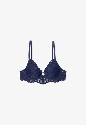 Etam, ETREINTE - Sujetador push-up - dark blue