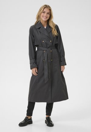 KAPATRICIA - Trenchcoat - black oyster