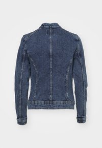 ONLY ONLTIA BANDIT BIKER JACKET - Džinsa auduma jaka - medium blue denim