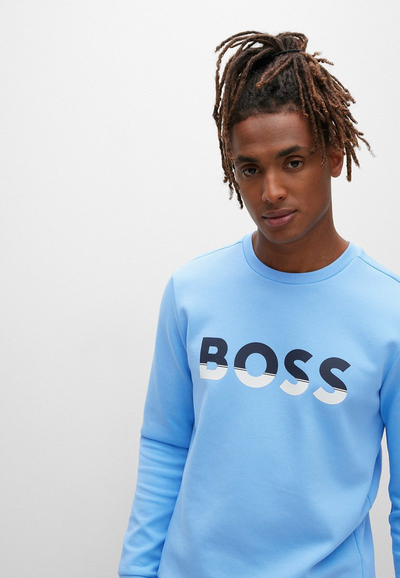 BOSS SALBO - Sweatshirt - blue nineteen/blue - Zalando.ie