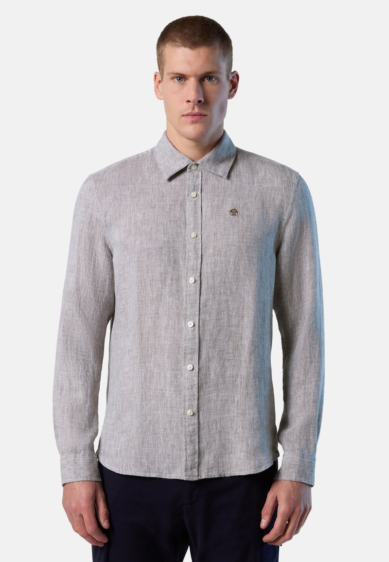 North Sails LANGÄRMELIGES - Camicia - khaki