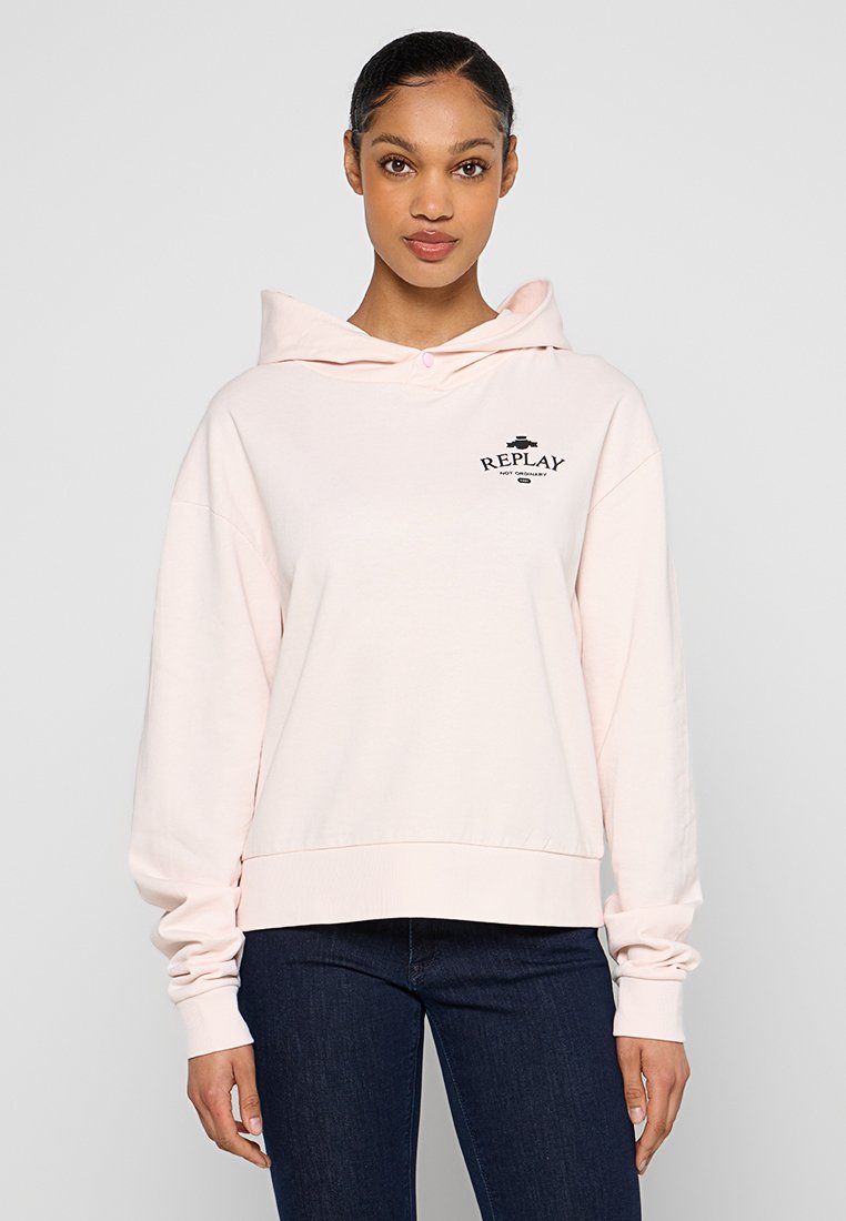 Replay Hoodie roze Replay Hoodie roze