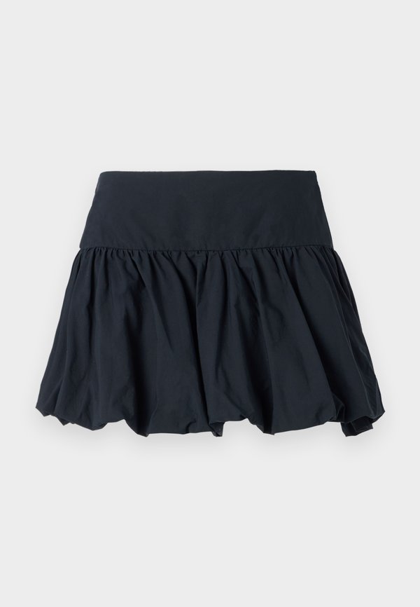 Drop-Waist Bubble Hem Mini Skort - Mini skirt4