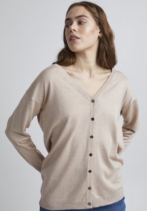 PZSara - Strickjacke - smoke gray melange