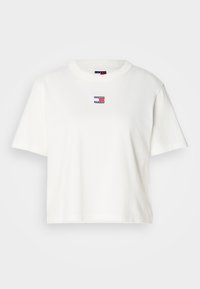 BADGE TEE - Basic póló - ecru