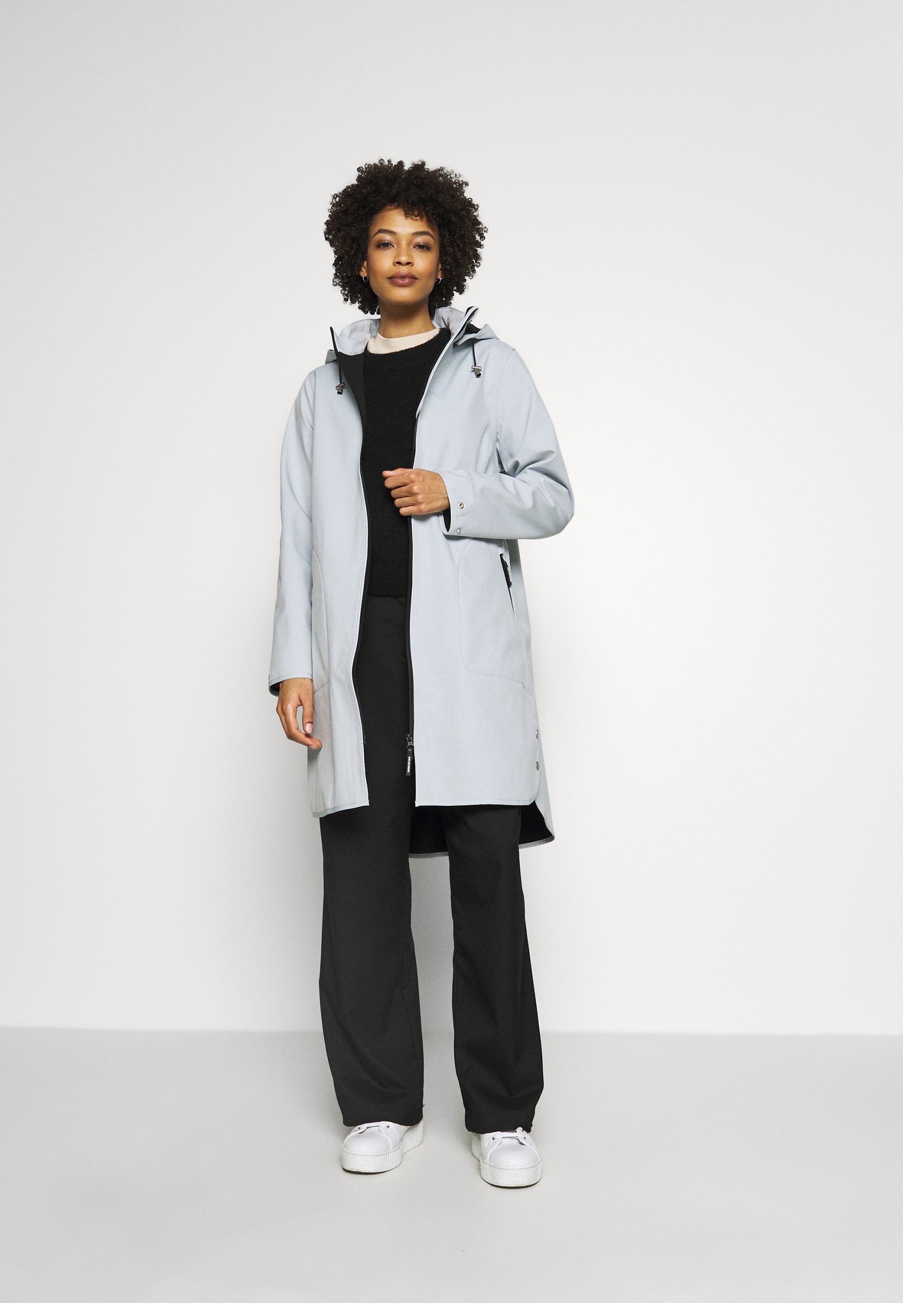 Ilse Jacobsen RAIN Regnjakke white blue Zalando.no Ilse Jacobsen RAIN - Regnjakke - white blue