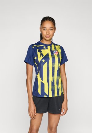 ATM TOP  - Sports T-shirt - binary blue/vibrant yellow