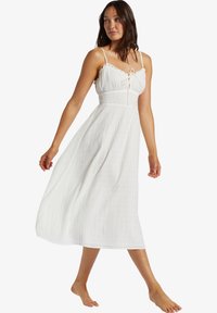 Billabong PRETTY PERFECT - MIT SWEETHEART-AUSSCHNITT - Jurk - white