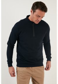Buratti REGULAR FIT - Sudadera - dark blue