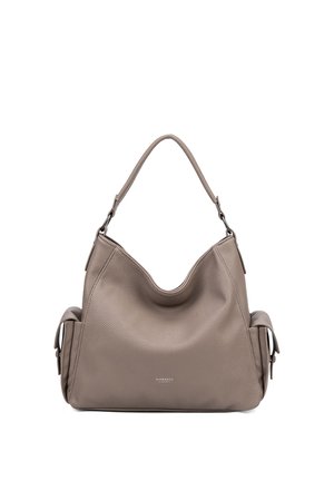 SHOULDER - Borsa a mano - taupe