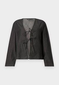 PCJESSIE  - Blusa - dark grey denim