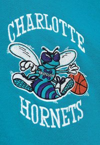 Mitchell & Ness HOMETOWN CITY CHARLOTTE HORNETS - Jersey con capucha - teal