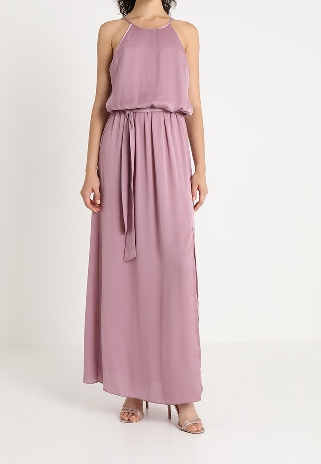 chinese dress ladies Maxi Purple Dress  Girl Meets Dress