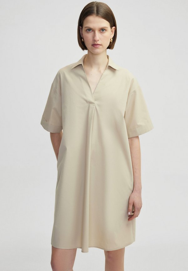 COLLAR - Freizeitkleid - natural