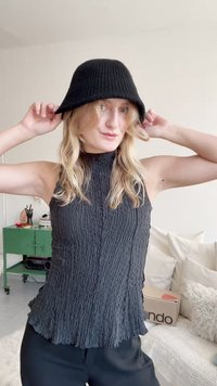 MSCH Copenhagen IDALINE HOPE HAT KEY - Hatt - black