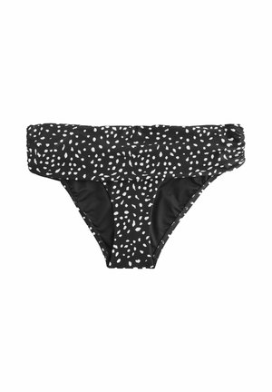 Bikinibukser - black cream spot