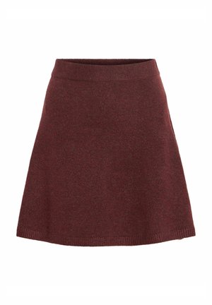VILA, MINI SKIRT VIAYLIN KNITTED - Jupe trapèze - port royale