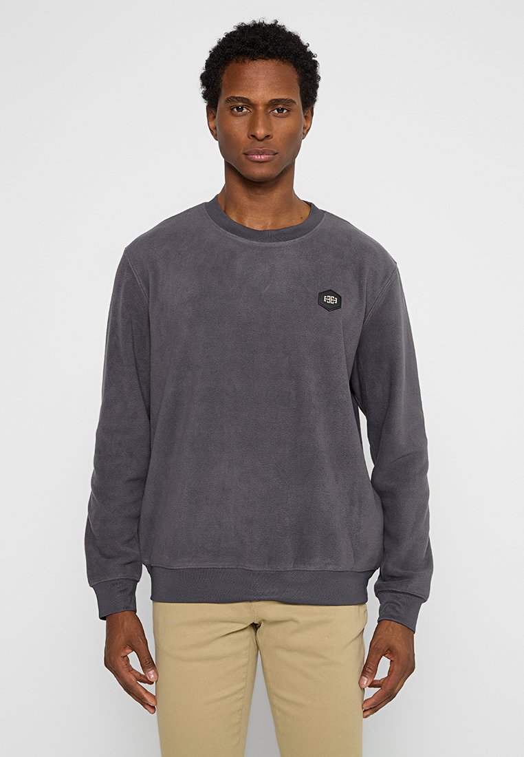 lindbergh Fleece trui antraciet lindbergh Fleece trui antraciet