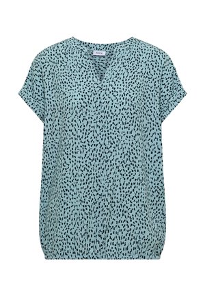 Cecil, DROPPED SHOULDER BLUSE MIT PRINT - Blouse - crystal mint