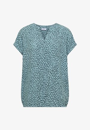 Cecil, DROP-SHOULDER BLOUSE WITH PRINT - Blouse - crystal mint