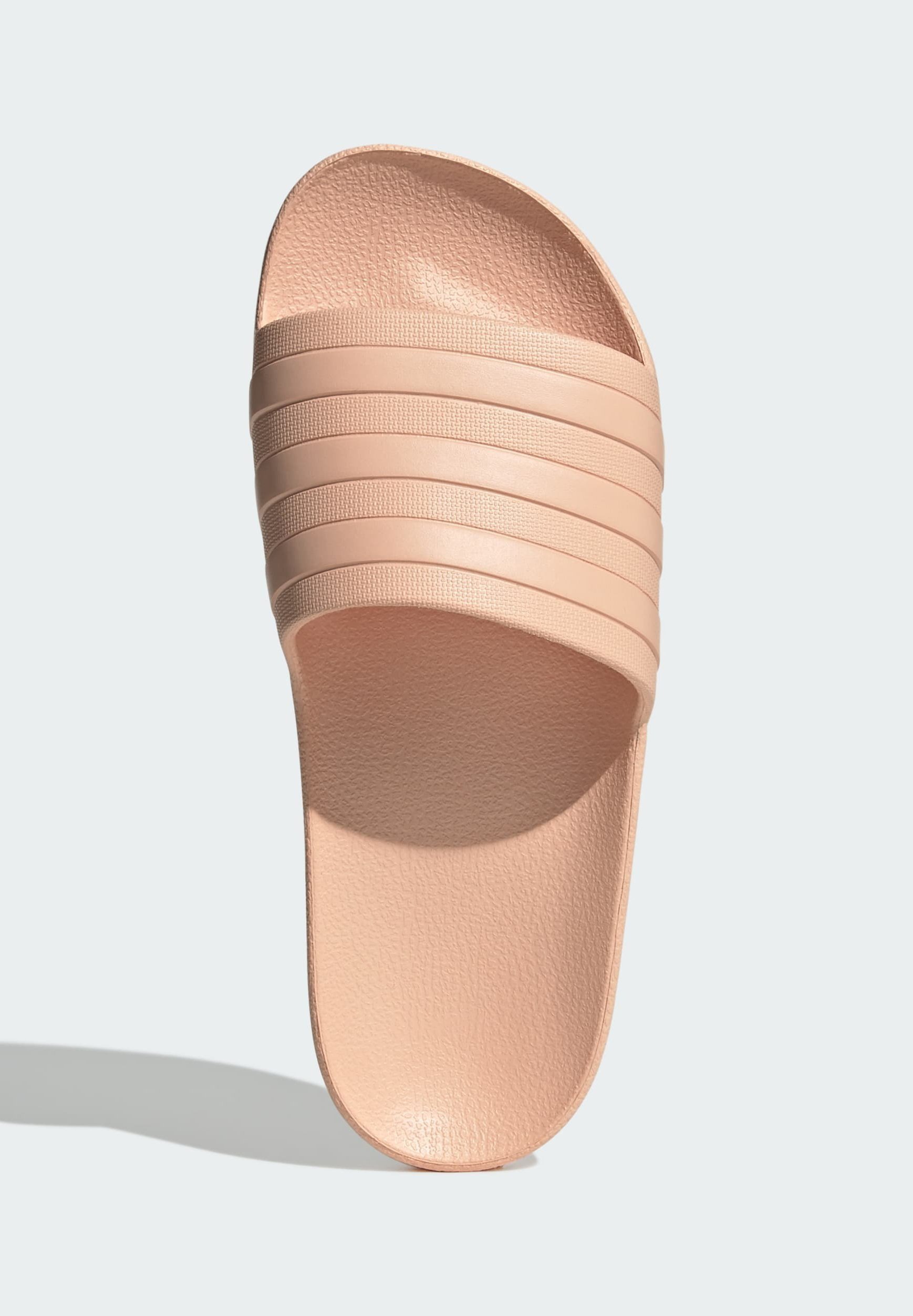 adidas Sportswear AQUA ADILETTE - Badslippers - powder coral powder coral  powder coral/koraalrood - Zalando.be