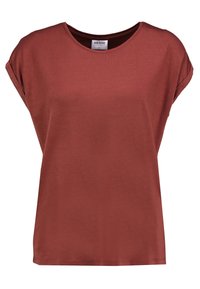 Vero Moda Jednoduché tričko - mottled beige