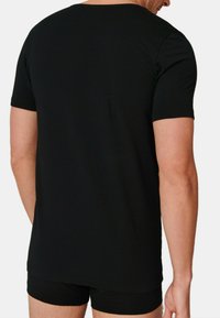Schiesser 4ER-PACK - Maglietta intima - schwarz