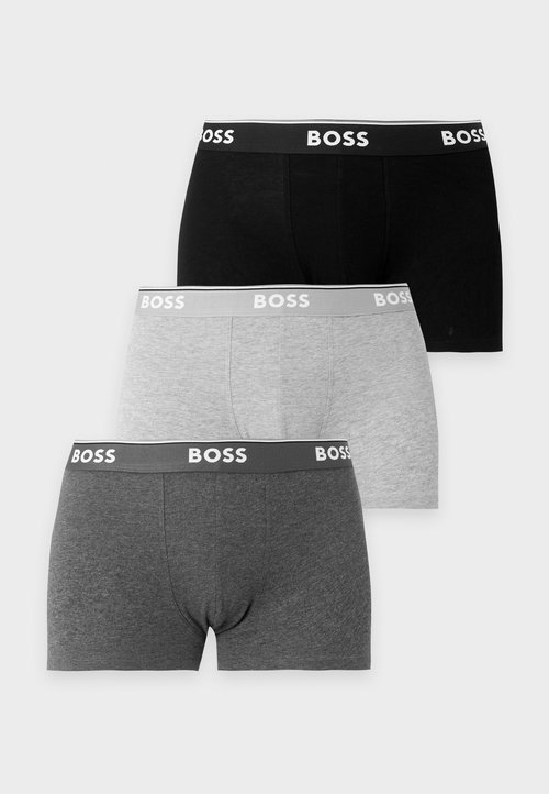 BOSS POWER 3 PACK - Chiloți boxer - open grey